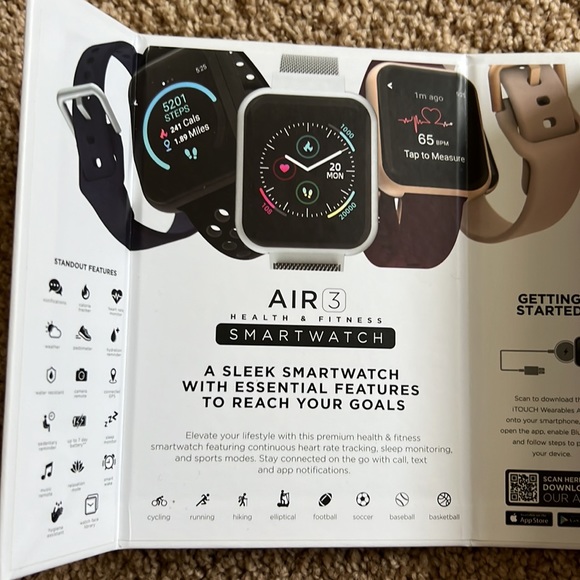 NEW iTouch Wearables Air 3 Smart Watch - Picture 5 of 6
